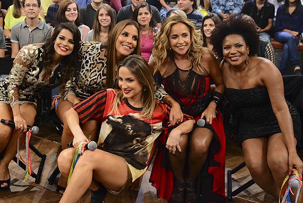 Mari Antunes, Ivete Sangalo, Claudia Leitte, Daniela Mercury, Margareth Menezes (Foto: Leo Franco / AgNews) Mari Antunes, Ivete Sangalo, Claudia Leitte, Daniela Mercury, Margareth Menezes (Foto: Leo Franco / AgNews)