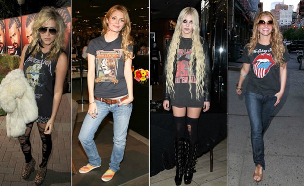 Mulheres no Rock: Moda pra roqueiras - looks do dia