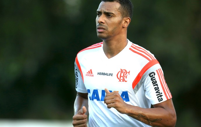 Elton, treino Flamengo (Foto: Mário Farache / Mowa Press)