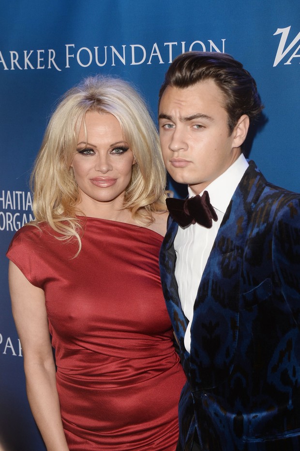 Pamela Anderson e Brandon Lee (Foto: GETTY IMAGES NORTH AMERICA / AFP)