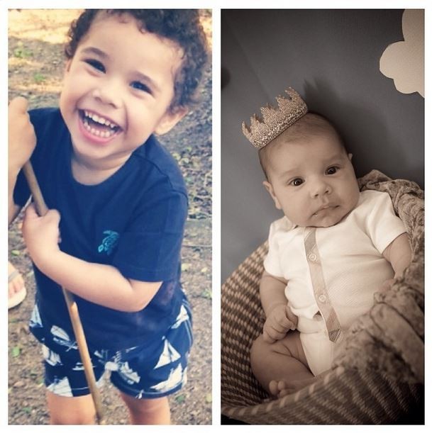 José Marcus e João Francisco, filhos de Wanessa e Marcos Buaiz (Foto: Reprodução/Instagram)