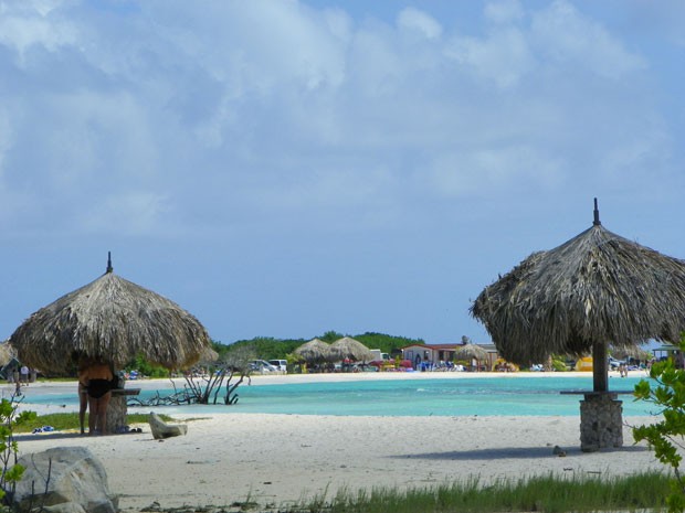 Baby Beach, uma das praias de Aruba (Foto: Divulgação/Aruba Tourism Authority)