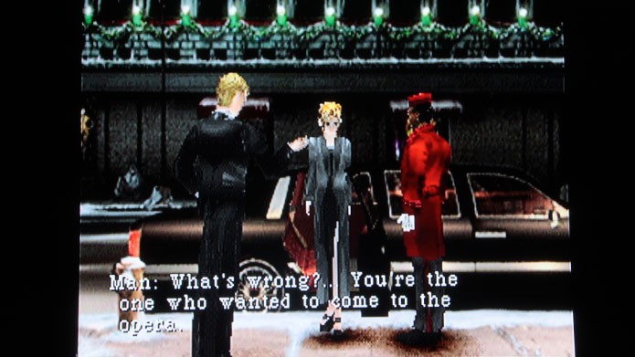 Parasite Eve e outros jogos de PSOne não foram adaptados para a tela grande (Foto: Tais Carvalho/TechTudo)