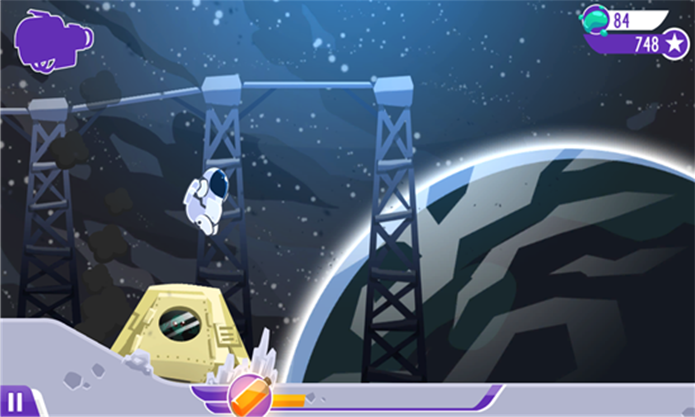 Galatic Rush é um runner espacial com ótimos desafios e gráficos (Foto: Divulgação/Windows Phone Store)