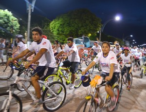 Passeio Ciclístico Sesi-Senai Santarém (Foto: Gustavo Campos/GloboEsporte.com)