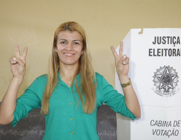 Dilcilene Guimarães de Melo Oliveira foi eleita prefeita de Boa Vista do Gurupi com 1.972 votos. (Foto: De Jesus/O Estado)
