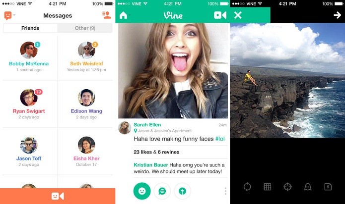 Vine recebeu ótimas melhorias essa semana (Foto: Divulgação/AppStore)