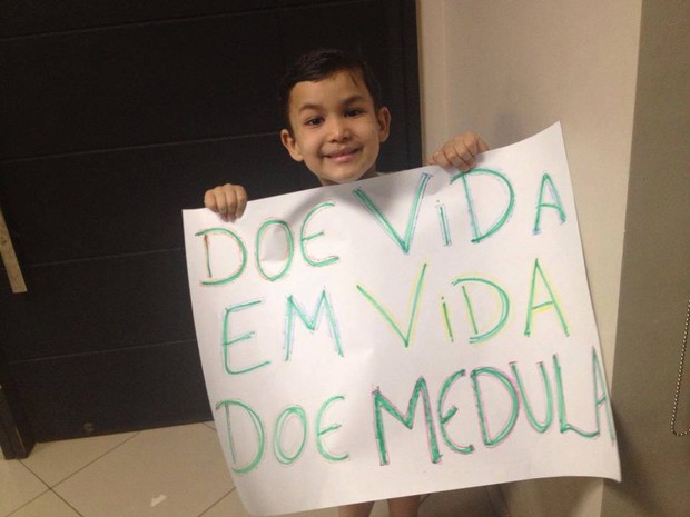 Caio Rodrigues tem leucemia e precisa de transplante de medula óssea (Foto: Arquivo pessoal)