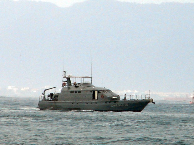 Barcos Marinha (Foto: Bernardo Tabak/G1)