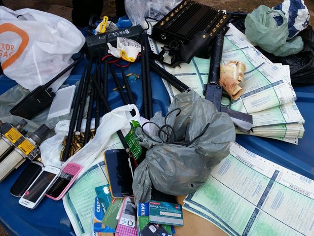 Documentos do Detran e notas falsas são apreendidos com homem em Mato Grosso (Foto: Assessoria/Polícia Civil de MT)