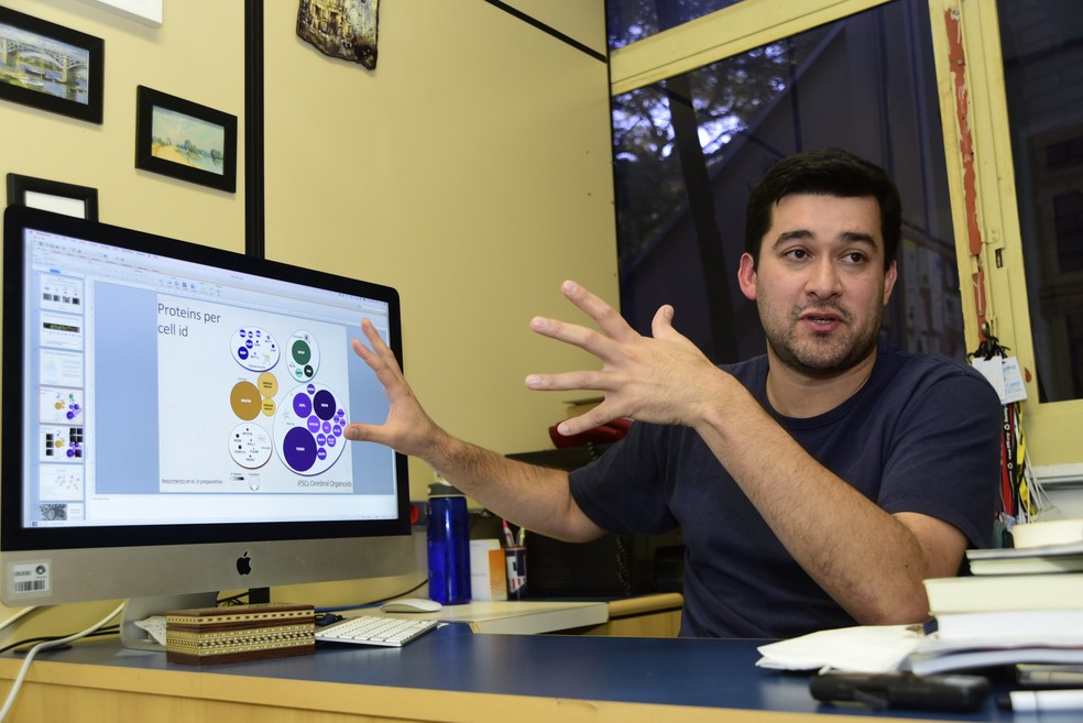 Professor Daniel Martins-de-Souza é coordenador das pesquisas (Foto: Antonio Scarpinetti  – Ascom – Unicamp)