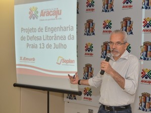 Edvaldo destacou a importância da obra para a população (Foto: AAN / César de Oliveira))