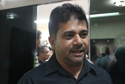 Batista Filho, presidente do Parnahyba (Foto: Ramiro Pena)