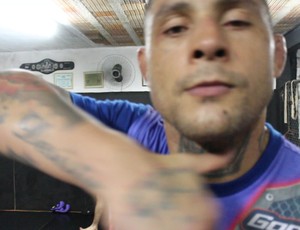 Thiago Silva, do UFC, visita Porto Velho (RO) (Foto: Hugo Crippa)