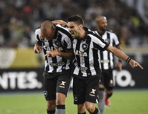roger gol botafogo vasco (Foto: André Durão / GloboEsporte.com)
