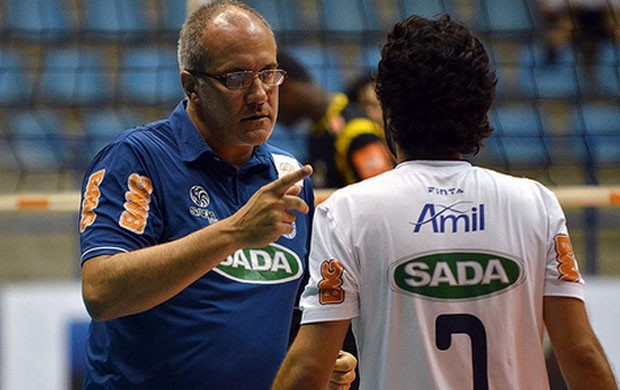 Marcelo Mendez espera equilíbrio entre Cruzeiro e Vôlei Futuro (Foto: Site Oficial do Cruzeiro / Vipcomm)