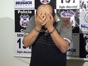 Nilton César da Silva foi preso nesta sexta-feira (6), após ser perseguido pela Polícia. (Foto: Cristina Mayumi/TVCA)
