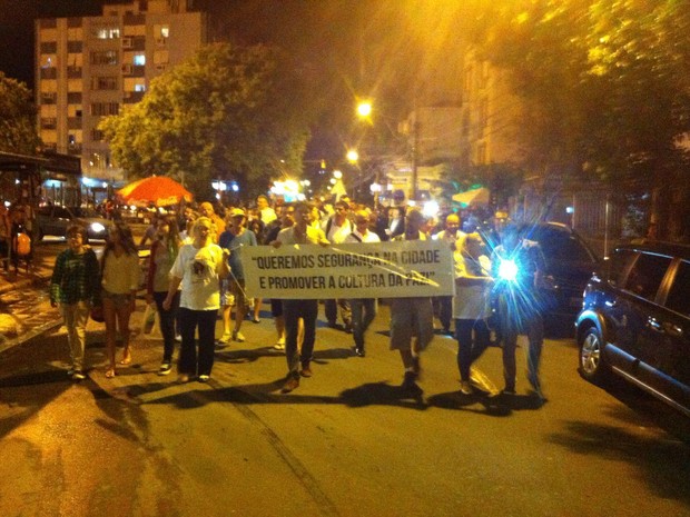 G Moradores Fazem Protesto Por Mais Seguran A Em Porto Alegre