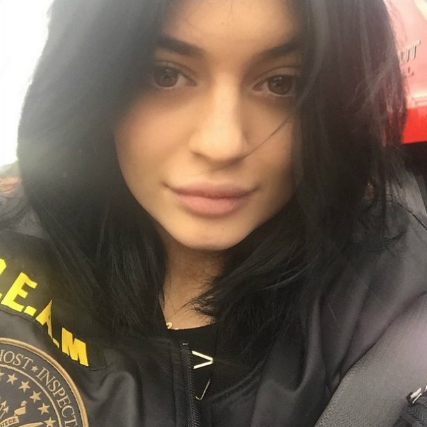 E uma das irmãs mais novas de Kim, Kylie Jenner, de 17 aninhos. (Foto: Instagram)