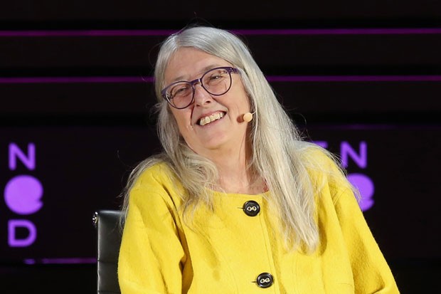 A historiadora britânica Mary Beard  (Foto: Jemal Countess / Getty Images North America / AFP)