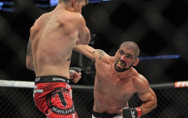 Andy Enz x Marcelo Guimaraes UFC San Antonio MMA (Foto: Reuters)
