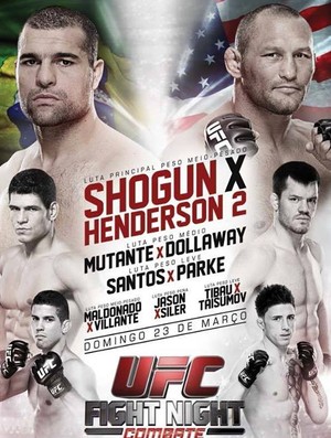 Shogun x Henderson UFC  (Foto: Reprodução / Facebook)