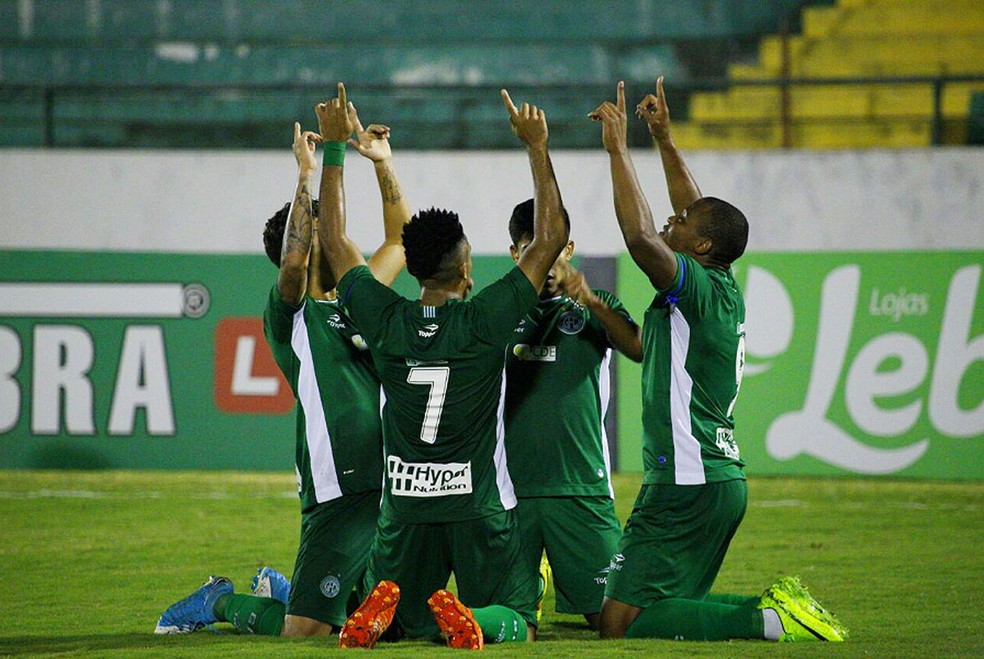 Boa largada faz Guarani dormir na liderança (Foto: Rafael Fernandes / GuaraniPress)