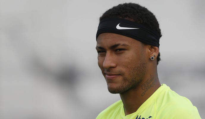 Neymar treino seleção brasileira São Paulo (Foto: André Mourão / MoWA Press)
