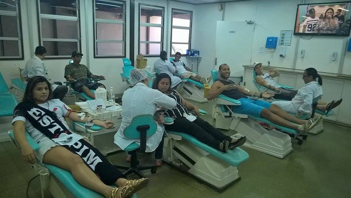 Amazonenses participam pela 1ª vez da Campanha Sangue Corinthiano