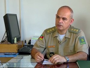 Coronel Alvaro de Medeiros (Foto: RBS TV/Reprodução)