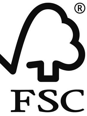 O símbolo do FSC garante o produto certificado (Foto: Divulgação)