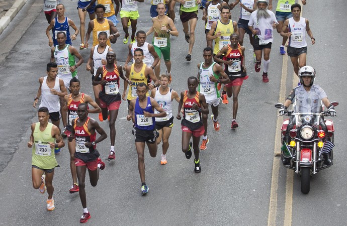 SÃ£o Silvestre corrida masculina 2015 (Foto: EstadÃ£o ConteÃºdo)