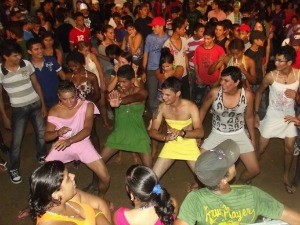 Carnaval de Ariquemes em 2012 (Foto: Semcom/Divulgação)