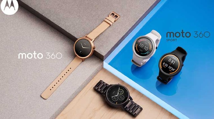 Moto 360 está disponível em diferentes modelos com pulseiras específicas (Foto: Divulgação/Motorola)