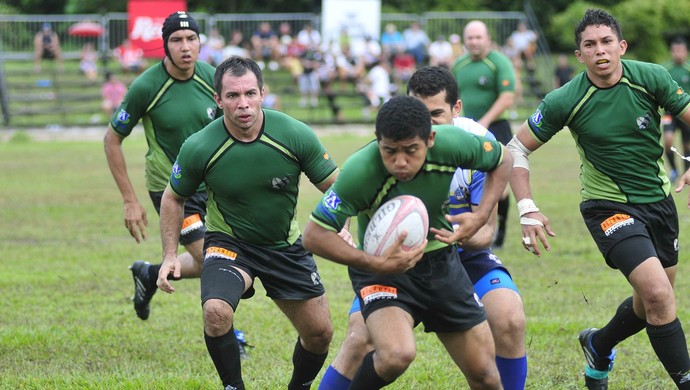 Grua - rugby Manaus (Foto: Antônio Lima/Semdej)