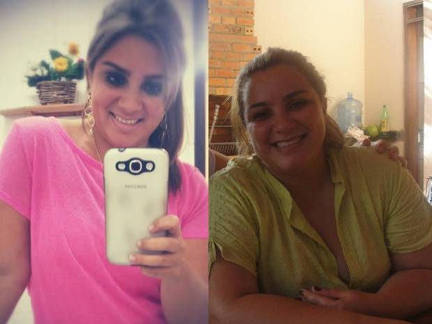 Ana Paula Sirotheau chegou a pesar 101 kg. Hoje, pesando 78, ela ainda quer perder mais 10. (Foto: Ana Paula Sirotheau/ Arquivo Pessoal ) Ana Paula Sirotheau chegou a pesar 101 kg. Hoje, pesando 78, ela ainda quer perder mais 10. (Foto: Ana Paula Sirotheau/ Arquivo Pessoal )