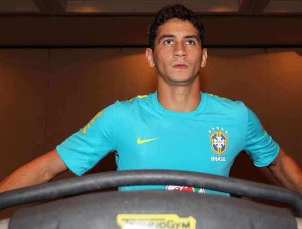 paulo henrique ganso brasil musculação (Foto: Rafael Ribeiro / CBF.com)