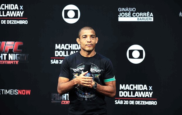 José Aldo pesagem UFC Arena Palmeiras (Foto: Marcos Ribolli)