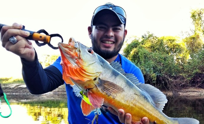 Hugo Yamao, atleta da pesca esportiva  (Foto: Hugo Yamao/ Arquivo pessoal)