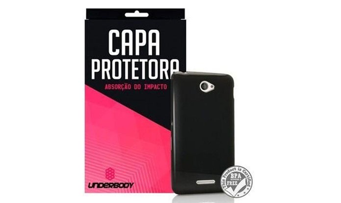 Capa com absorção de impacto é uma opção discreta para proteger o celular (Foto: Divulgação/Underbody)