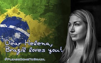 Twitteiros declararam amor a Helena e pediram que ela venha ao Brasil (Foto: Reprodução/Twitter) (Foto: Twitteiros declararam amor a Helena e pediram que ela venha ao Brasil (Foto: Reprodução/Twitter)) Twitteiros declararam amor a Helena e pediram que ela venha ao Brasil (Foto: Reprodução/Twitter) (Foto: Twitteiros declararam amor a Helena e pediram que ela venha ao Brasil (Foto: Reprodução/Twitter))