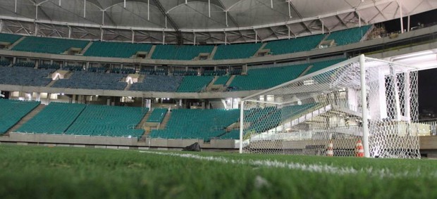 campo da Arena Fonte Nova em 27/02/2013 (Foto: Vagner Casaes / BAPRESS / Arena Fonte Nova / Divulgação) campo da Arena Fonte Nova em 27/02/2013 (Foto: Vagner Casaes / BAPRESS / Arena Fonte Nova / Divulgação)