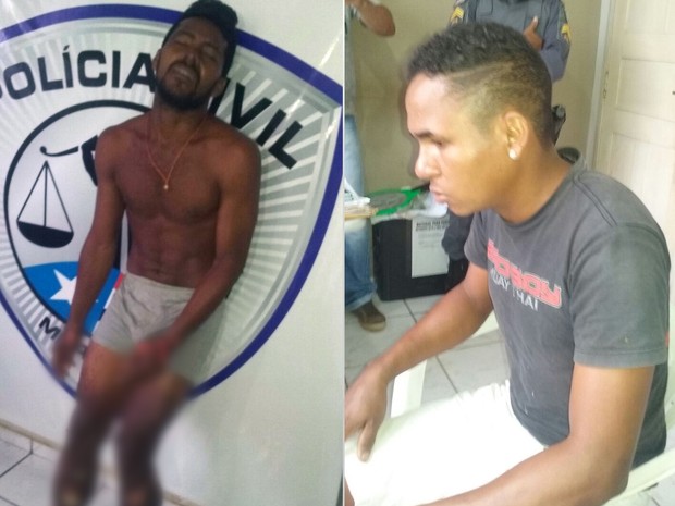 Dois dos quatro suspeitos pelo crime foram presos (Foto: Divulgação/PM-MA)