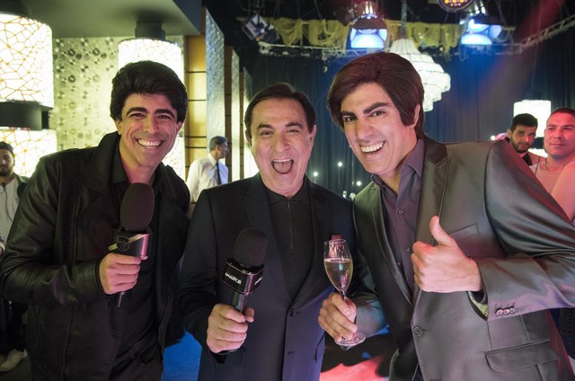 Amaury Jr gravou uma participação 'Tá no Ar' com Marcius Melhem e Marcelo Adnet (Foto: TV Globo)