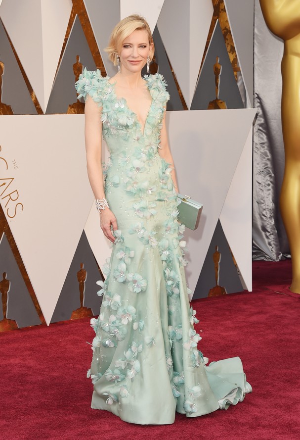Cate Blanchett no Oscar 2016 (Foto: Getty Images)