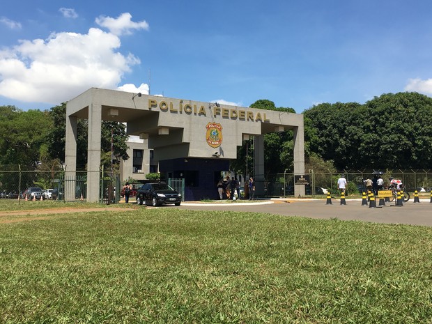Entrada da sede da Superintendência da Polícia Federal em Brasília (Foto: Gabriel Luiz/G1) Entrada da sede da Superintendência da Polícia Federal em Brasília (Foto: Gabriel Luiz/G1)