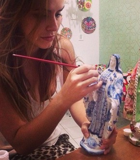 Estilista Deixa Emprego Para Estilizar Imagens De Santos Em Passos Mg Sul De Minas G1