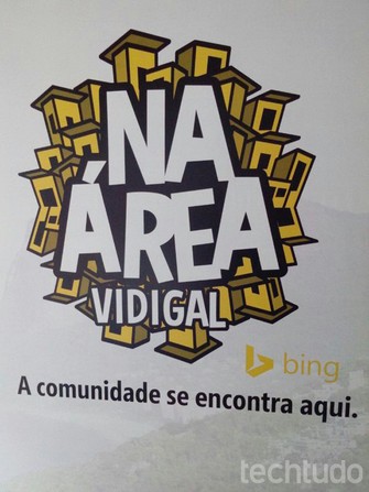 Projeto Bing da Área, em evento no Morro do Vidigal (Foto: Carol Danelli/TechTudo) Projeto Bing da Área, em evento no Morro do Vidigal (Foto: Carol Danelli/TechTudo)