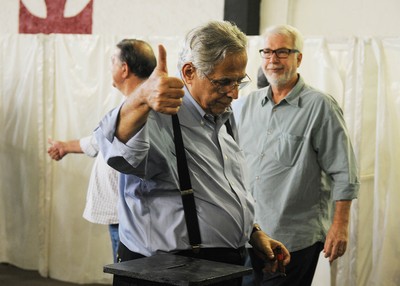 Eleições Vasco - Eurico Miranda (Foto: André Durão)