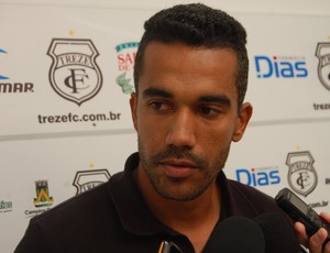 Marco Tiago, zagueiro do Treze (Foto: Silas Batista / Globoesporte.com/pb)